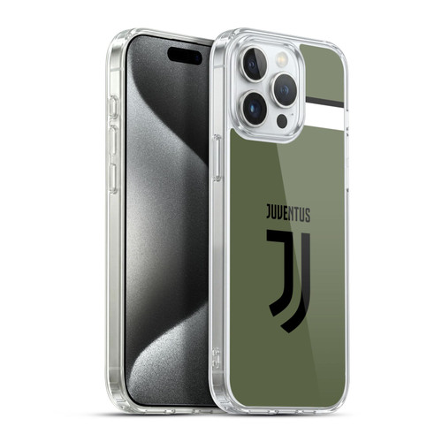 Juventus Football Club 2017/18 Race Kit Third Soft Gel Case for Apple iPhone 15 Pro Max & MagSafe
