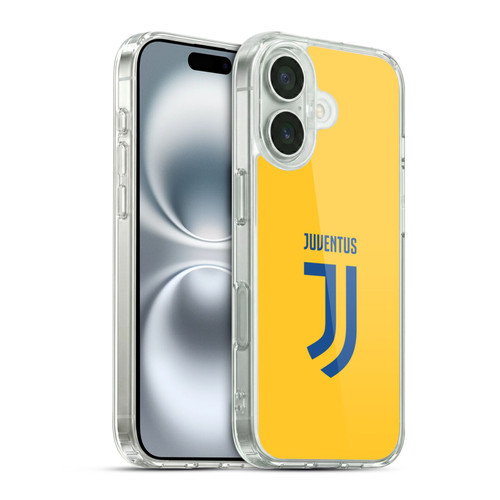 Juventus Football Club 2017/18 Race Kit Away Soft Gel Case for Apple iPhone 16 & MagSafe