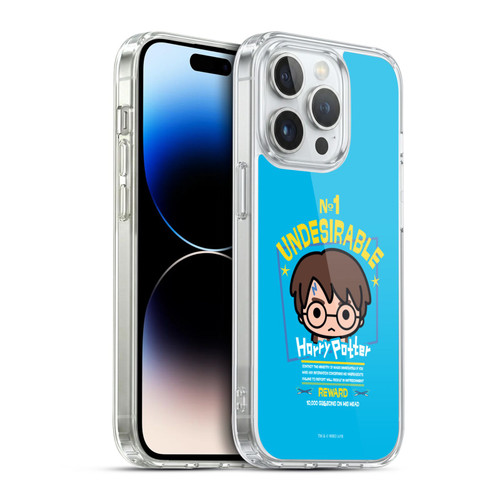 Harry Potter Deathly Hallows I Reward Soft Gel Case for Apple iPhone 14 Pro & MagSafe