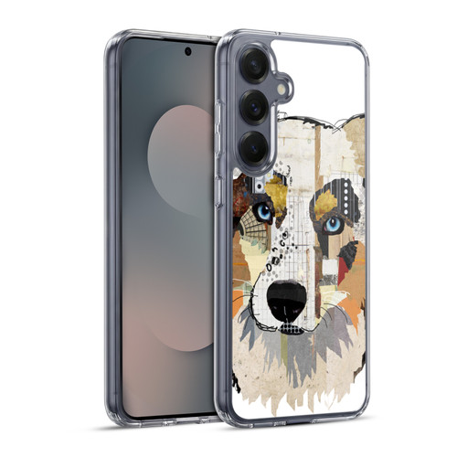Michel Keck Dogs 3 Australian Shepherd Soft Gel Case for Samsung Galaxy S25+ & MagSafe
