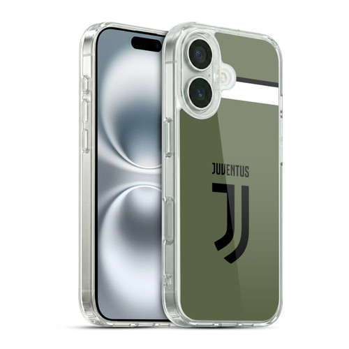 Juventus Football Club 2017/18 Race Kit Third Soft Gel Case for Apple iPhone 16 & MagSafe
