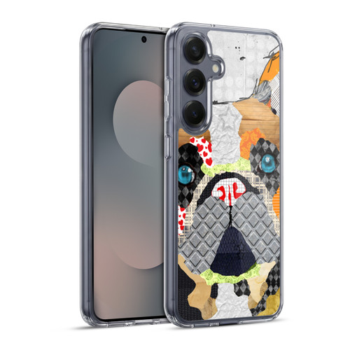 Michel Keck Dogs 3 French Bulldog Soft Gel Case for Samsung Galaxy S25+ & MagSafe