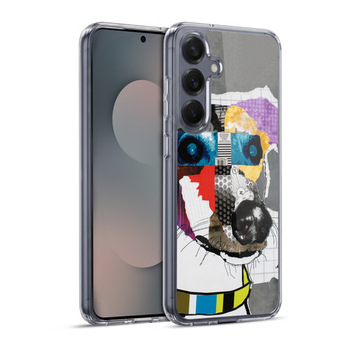 Michel Keck Dogs 3 Greyhound Soft Gel Case for Samsung Galaxy S25+ & MagSafe