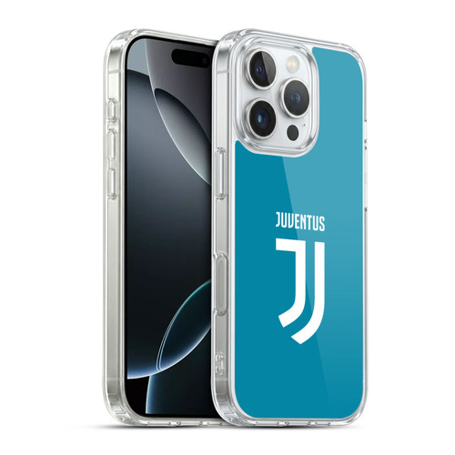 Juventus Football Club 2017/18 Race Kit Home Goalkeeper Soft Gel Case for Apple iPhone 16 Pro & MagSafe