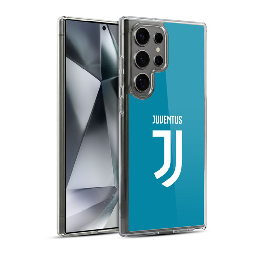 Juventus Football Club 2017/18 Race Kit Home Goalkeeper Soft Gel Case for Samsung Galaxy S24 Ultra 5G & MagSafe