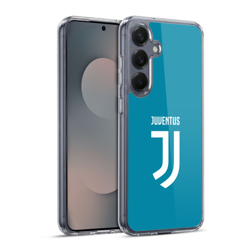 Juventus Football Club 2017/18 Race Kit Home Goalkeeper Soft Gel Case for Samsung Galaxy S25+ & MagSafe