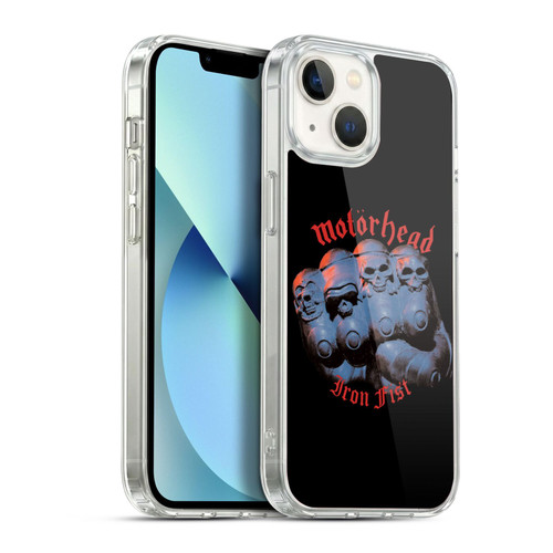 Motorhead Album Covers Iron Fist Soft Gel Case for Apple iPhone 13