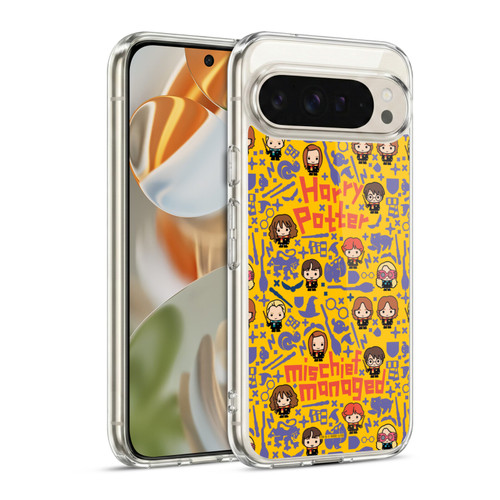 Harry Potter Deathly Hallows I Mischief Managed Soft Gel Case for Google Pixel 9 / Pixel 9 Pro