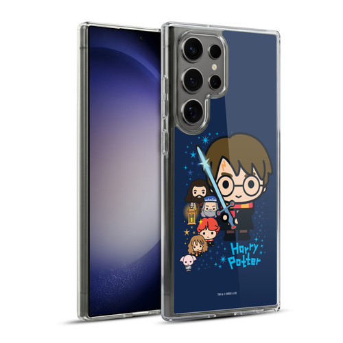 Harry Potter Deathly Hallows I Characters Soft Gel Case for Samsung Galaxy S23 Ultra 5G & MagSafe