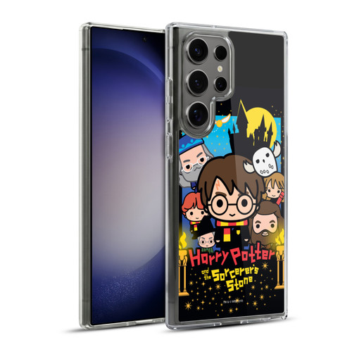 Harry Potter Deathly Hallows I Sorcerer's Stone Soft Gel Case for Samsung Galaxy S23 Ultra 5G & MagSafe