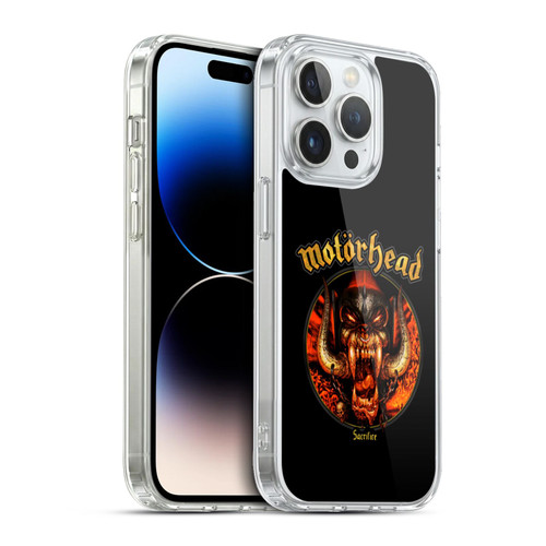 Motorhead Album Covers Sacrifice Soft Gel Case for Apple iPhone 13 Pro & MagSafe