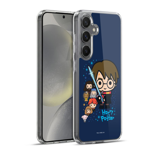 Harry Potter Deathly Hallows I Characters Soft Gel Case for Samsung Galaxy S24+ 5G & MagSafe