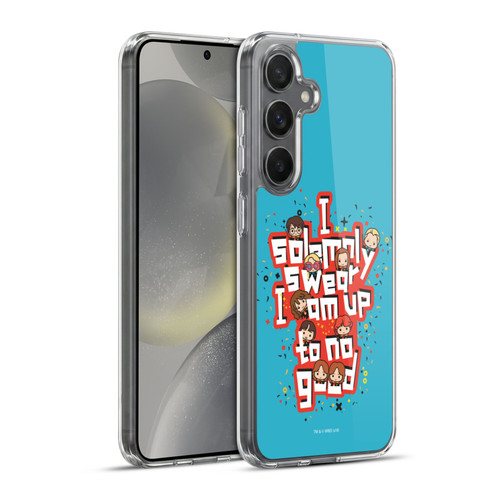 Harry Potter Deathly Hallows I I Solemnly Swear Soft Gel Case for Samsung Galaxy S24+ 5G & MagSafe