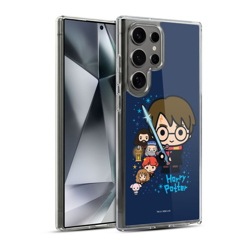 Harry Potter Deathly Hallows I Characters Soft Gel Case for Samsung Galaxy S24 Ultra 5G & MagSafe