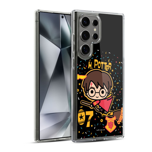 Harry Potter Deathly Hallows I Quidditch Broom Soft Gel Case for Samsung Galaxy S24 Ultra 5G & MagSafe