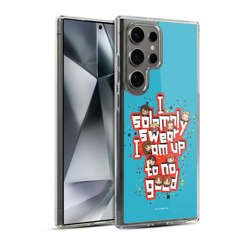 Harry Potter Deathly Hallows I I Solemnly Swear Soft Gel Case for Samsung Galaxy S24 Ultra 5G & MagSafe