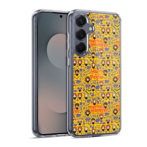 Harry Potter Deathly Hallows I Mischief Managed Soft Gel Case for Samsung Galaxy S25 & MagSafe