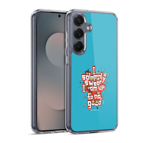 Harry Potter Deathly Hallows I I Solemnly Swear Soft Gel Case for Samsung Galaxy S25 & MagSafe