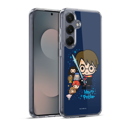 Harry Potter Deathly Hallows I Characters Soft Gel Case for Samsung Galaxy S25+ & MagSafe