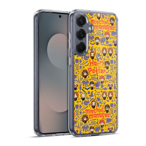 Harry Potter Deathly Hallows I Mischief Managed Soft Gel Case for Samsung Galaxy S25+ & MagSafe