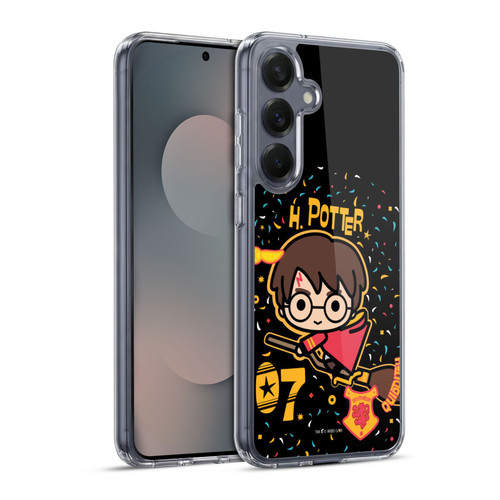 Harry Potter Deathly Hallows I Quidditch Broom Soft Gel Case for Samsung Galaxy S25+ & MagSafe
