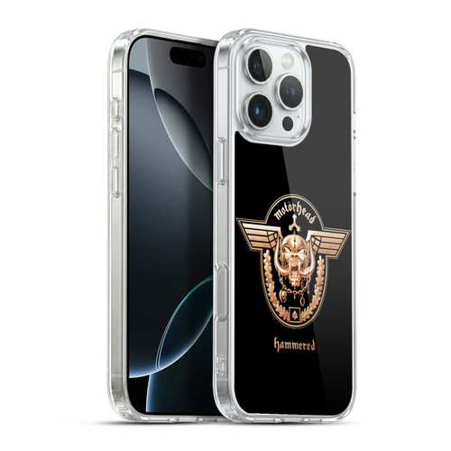 Motorhead Album Covers Hammered Soft Gel Case for Apple iPhone 16 Pro Max & MagSafe