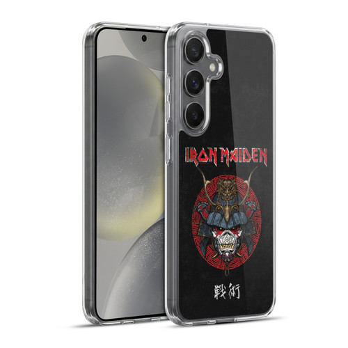 Iron Maiden Senjutsu Samurai Eddie Life Snake Soft Gel Case for Samsung Galaxy S24+ 5G & MagSafe