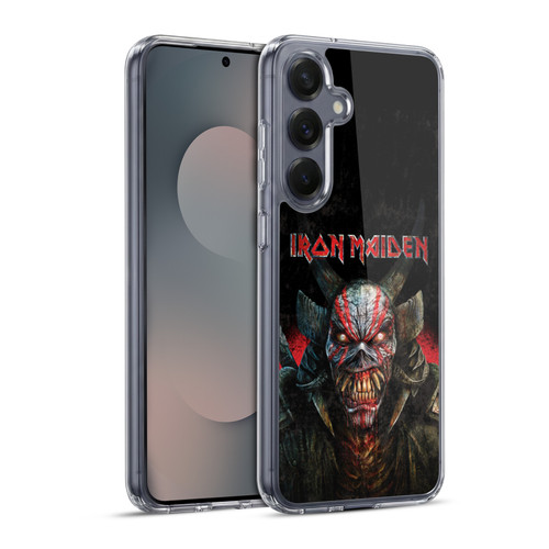 Iron Maiden Senjutsu Back Cover Death Snake Soft Gel Case for Samsung Galaxy S25+ & MagSafe