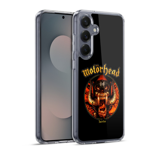 Motorhead Album Covers Sacrifice Soft Gel Case for Samsung Galaxy S25+ & MagSafe