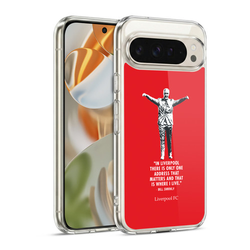 Liverpool Football Club Bill Shankly Quotes Liverpool Soft Gel Case for Google Pixel 9 / Pixel 9 Pro