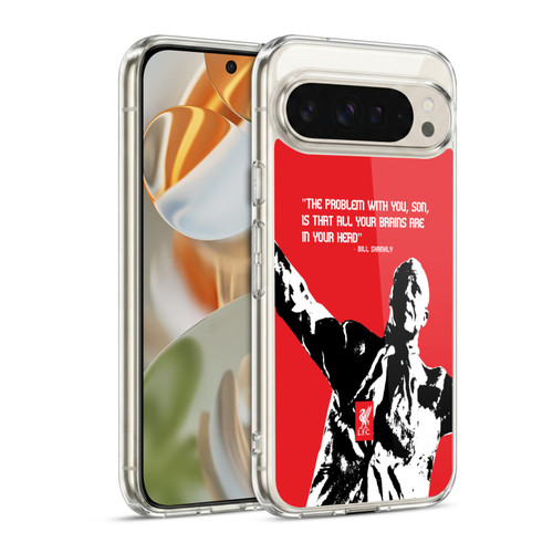 Liverpool Football Club Bill Shankly Quotes Problem Big Soft Gel Case for Google Pixel 9 / Pixel 9 Pro