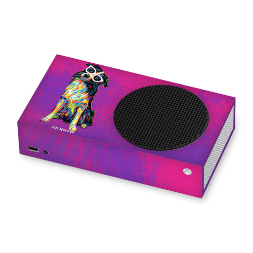 P.D. Moreno Animals II Border Collie Vinyl Sticker Skin Decal Cover for Microsoft Xbox Series S Console