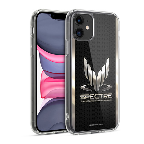 EA Bioware Mass Effect 3 Badges And Logos Spectre Soft Gel Case for Apple iPhone 11
