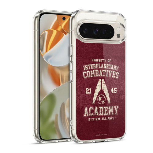 EA Bioware Mass Effect 3 Badges And Logos Interplanetary Combatives Soft Gel Case for Google Pixel 9 / Pixel 9 Pro
