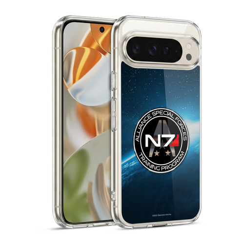 EA Bioware Mass Effect 3 Badges And Logos N7 Training Program Soft Gel Case for Google Pixel 9 / Pixel 9 Pro