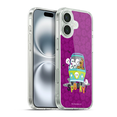 Scooby-Doo Seasons Spooky Soft Gel Case for Apple iPhone 16 Plus & MagSafe