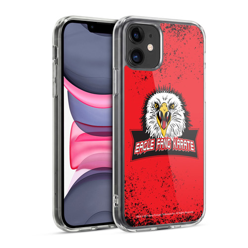 Cobra Kai Key Art Eagle Fang Logo Soft Gel Case for Apple iPhone 11