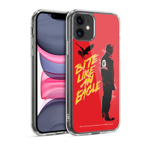 Cobra Kai Key Art Johnny Lawrence Eagle Bite Soft Gel Case for Apple iPhone 11