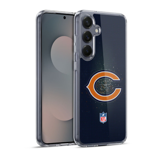 NFL Chicago Bears Artwork LED Soft Gel Case for Samsung Galaxy S25+ & MagSafe