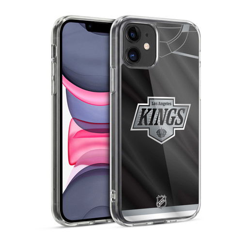 NHL Los Angeles Kings Jersey Soft Gel Case for Apple iPhone 11