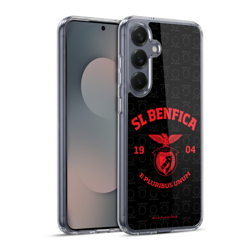 S.L. Benfica 2021/22 Crest E Pluribus Unum Soft Gel Case for Samsung Galaxy S25+ & MagSafe