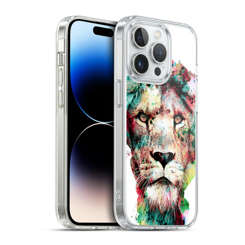 Riza Peker Animals The King Soft Gel Case for Apple iPhone 14 Pro & MagSafe