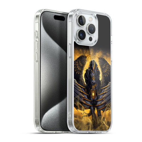 Sarah Richter Animals Gothic Pegasus Soft Gel Case for Apple iPhone 15 Pro Max & MagSafe