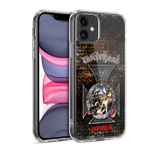 Motorhead Key Art Bomber Cross Soft Gel Case for Apple iPhone 11