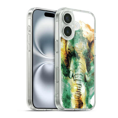 Riza Peker Animals Wild Africa Soft Gel Case for Apple iPhone 16 & MagSafe