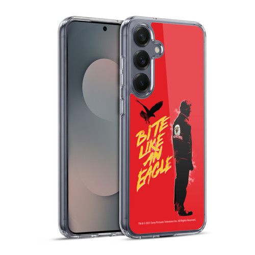 Cobra Kai Key Art Johnny Lawrence Eagle Bite Soft Gel Case for Samsung Galaxy S25+ & MagSafe