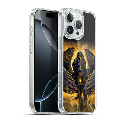 Sarah Richter Animals Gothic Pegasus Soft Gel Case for Apple iPhone 16 Pro Max & MagSafe