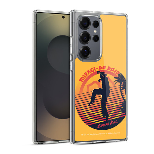 Cobra Kai Key Art Miyagi Do Logo Soft Gel Case for Samsung Galaxy S25 Ultra & MagSafe
