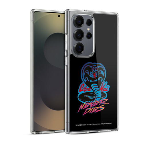 Cobra Kai Key Art Never Dies Logo Soft Gel Case for Samsung Galaxy S25 Ultra & MagSafe