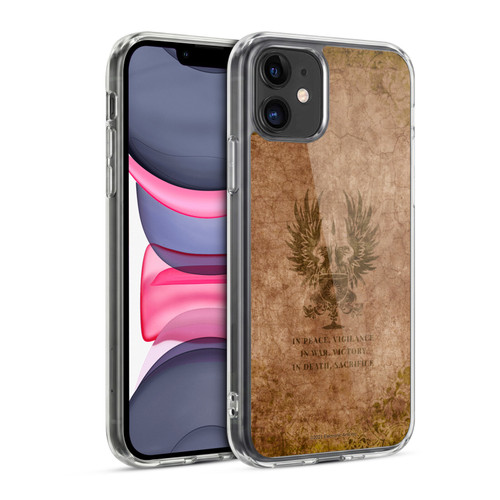EA Bioware Dragon Age Heraldry Grey Wardens Distressed Soft Gel Case for Apple iPhone 11